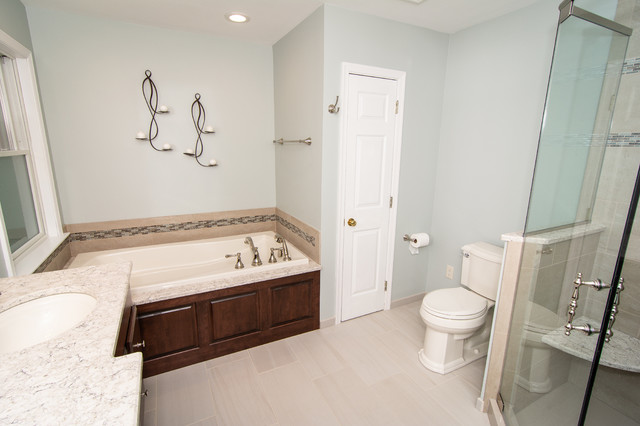 Master Bath (32), Lansdale, PA klassisk-badrum