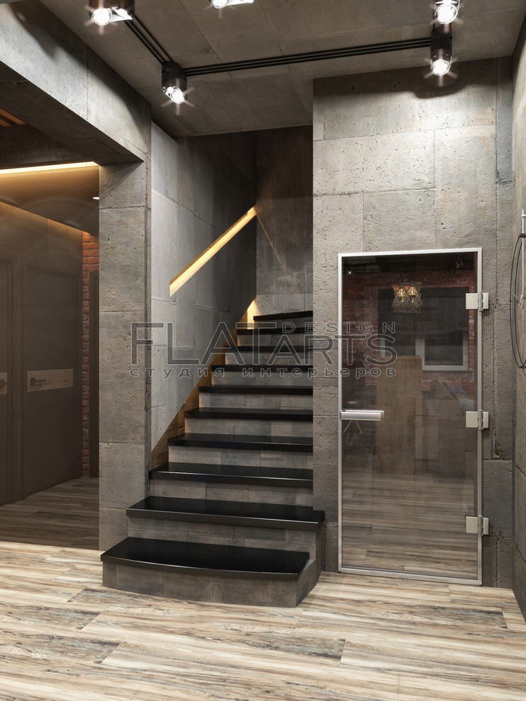 Дизайн таунхауса 140кв.м в стиле лофт