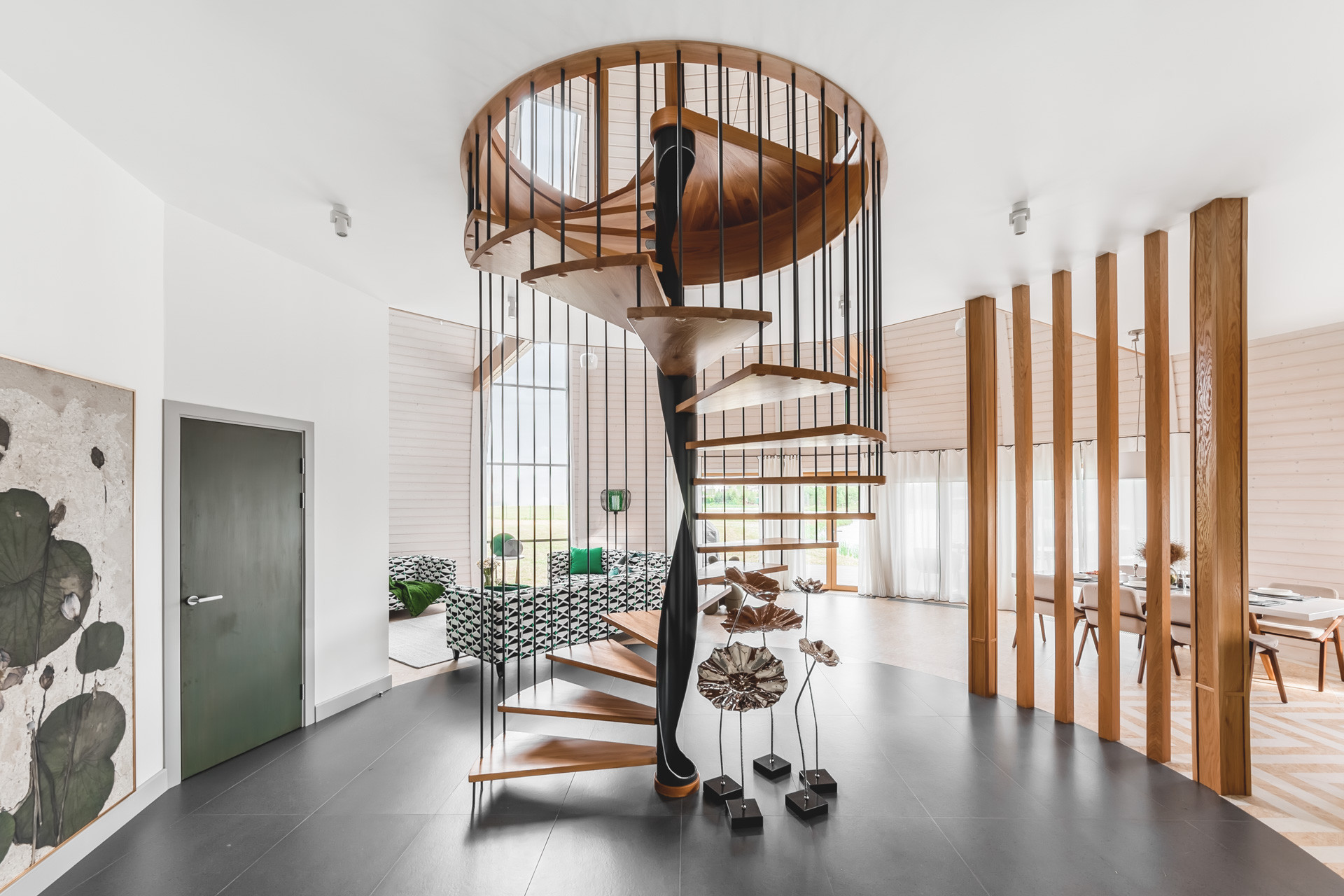 75 Spiral Staircase Ideas You'll Love - December, 2025 | Houzz, image size:1920x1280