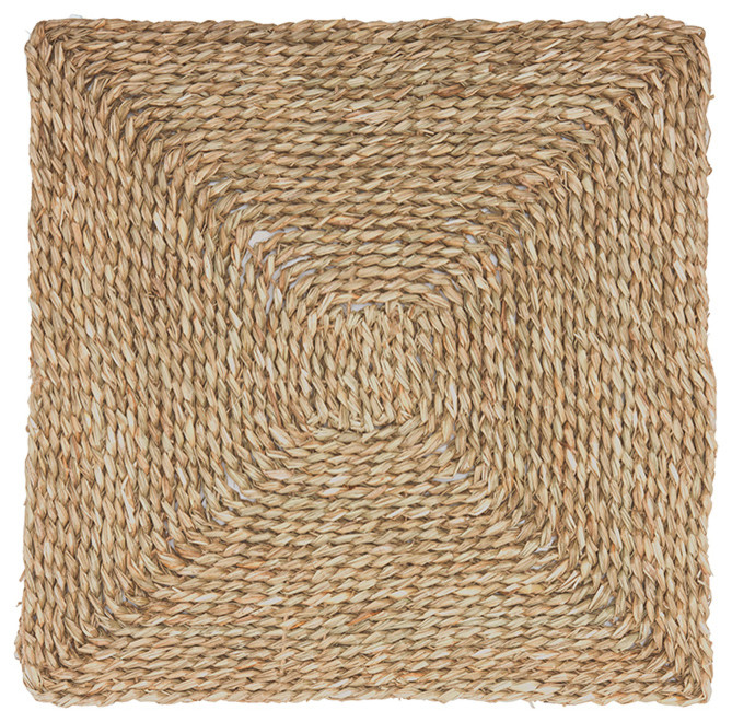 Lucian Seagrass Placemats, Set of 4, Square