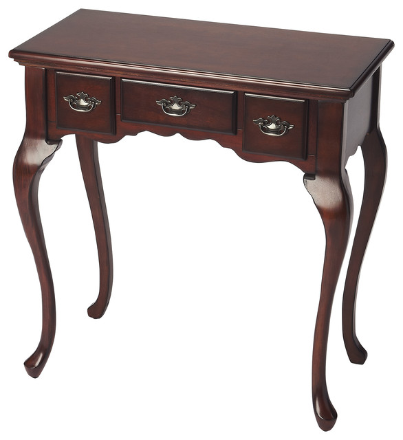 Butler Grace Plantation Cherry Console Table Butler Grace Plantation Cherry Console Table