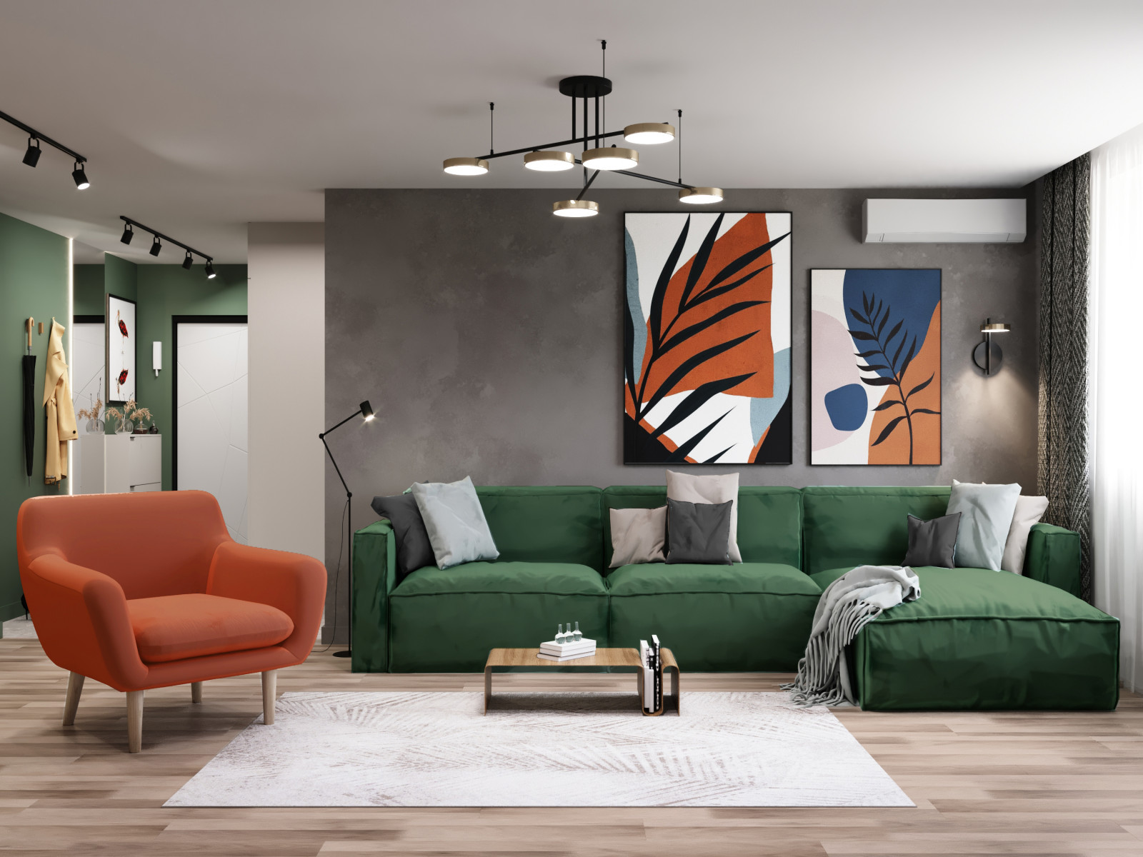 Проект трешки. Без перепланировки .