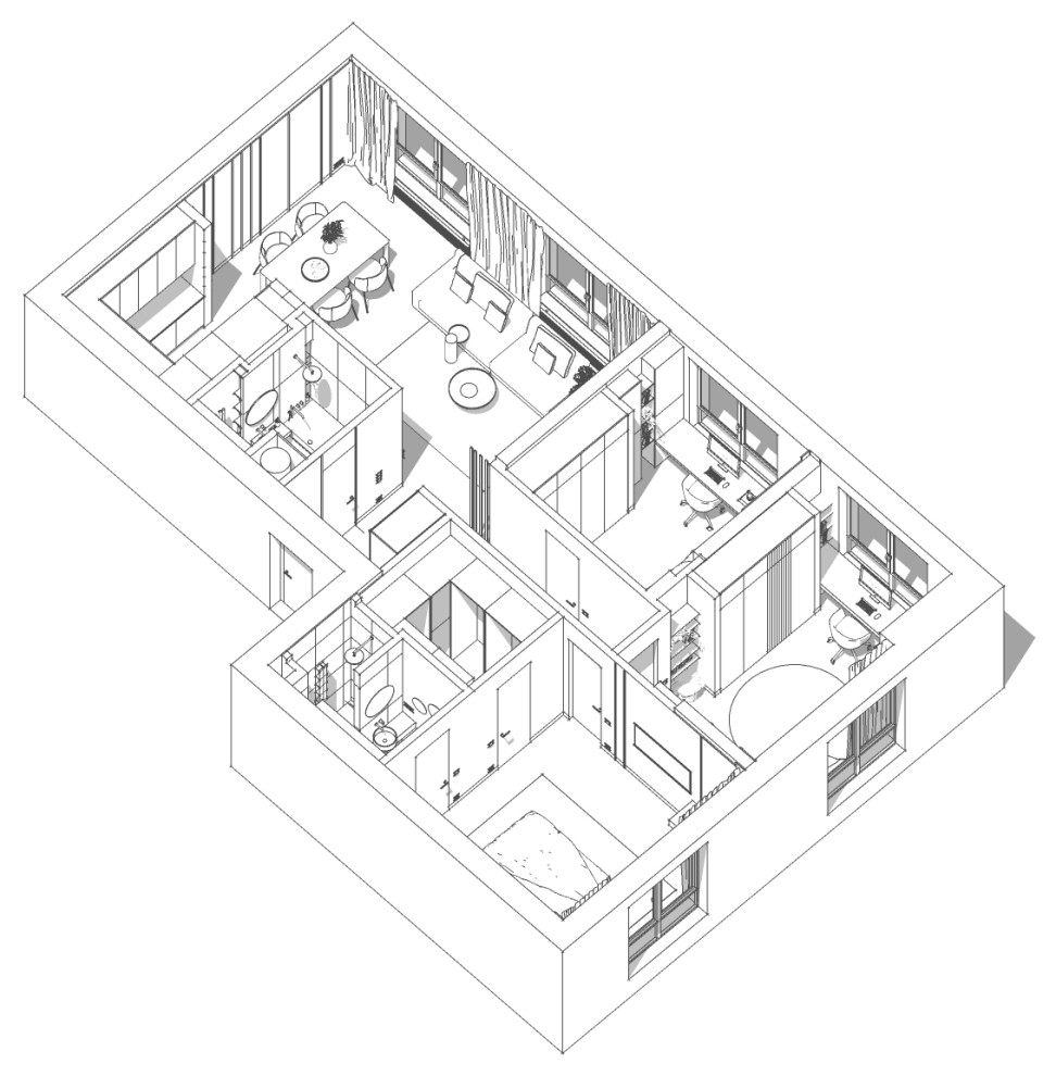 Квартира 91 кв.м. ЖК "Лефортово Парк"
