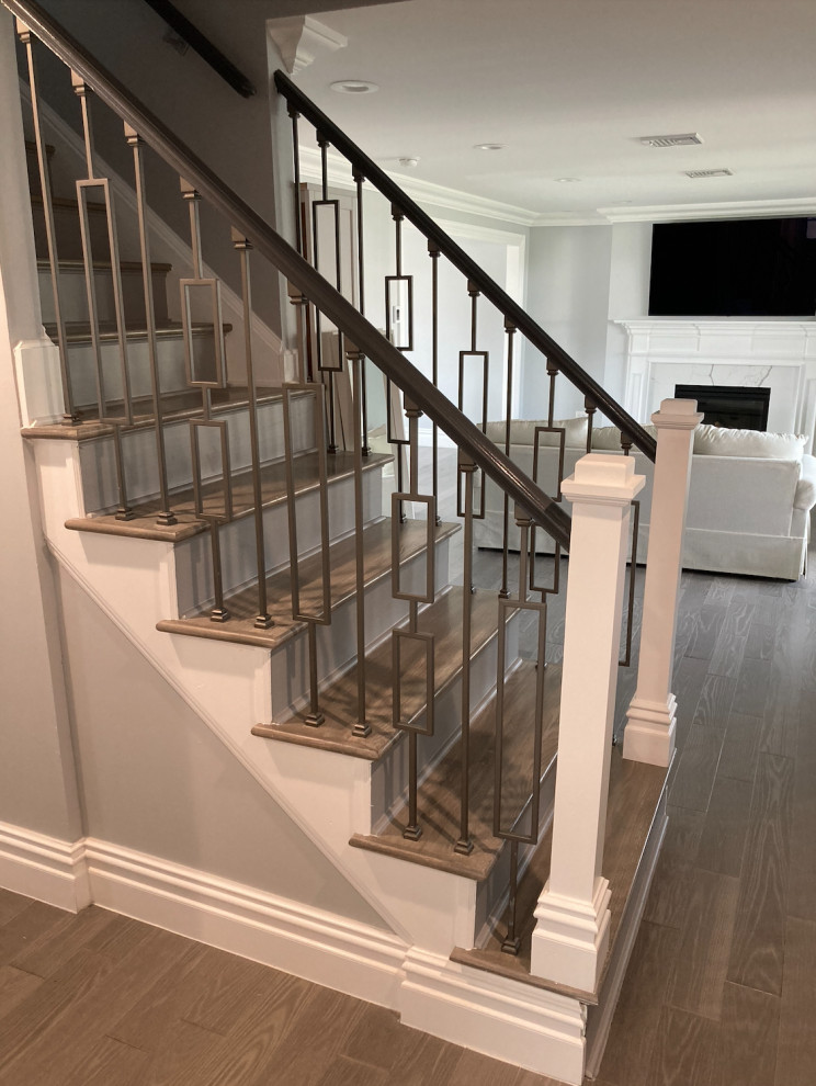 Modern Shaped Railing- Lido Beach