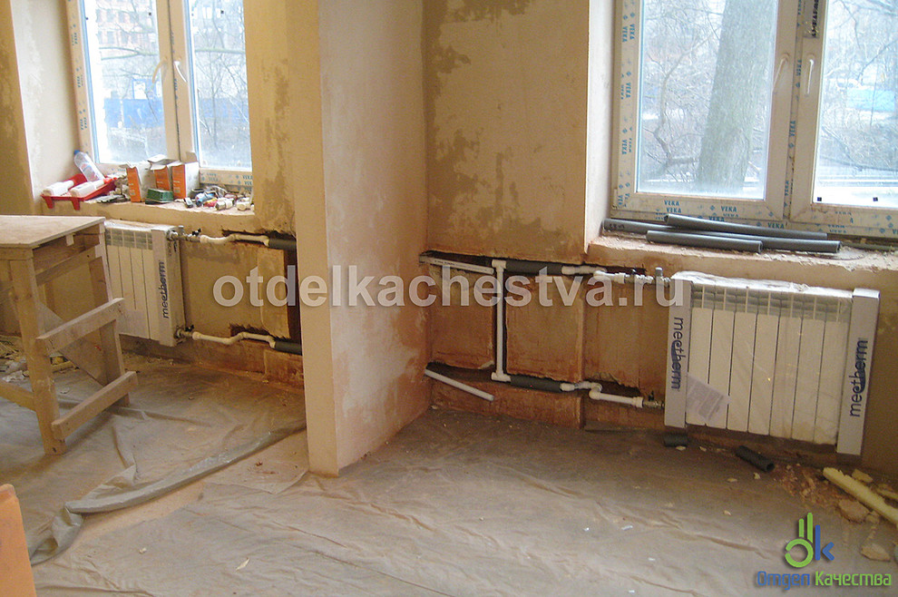 Фотографии "до": Ремонт 3-х комнатной квартиры на ул. Сердобольская