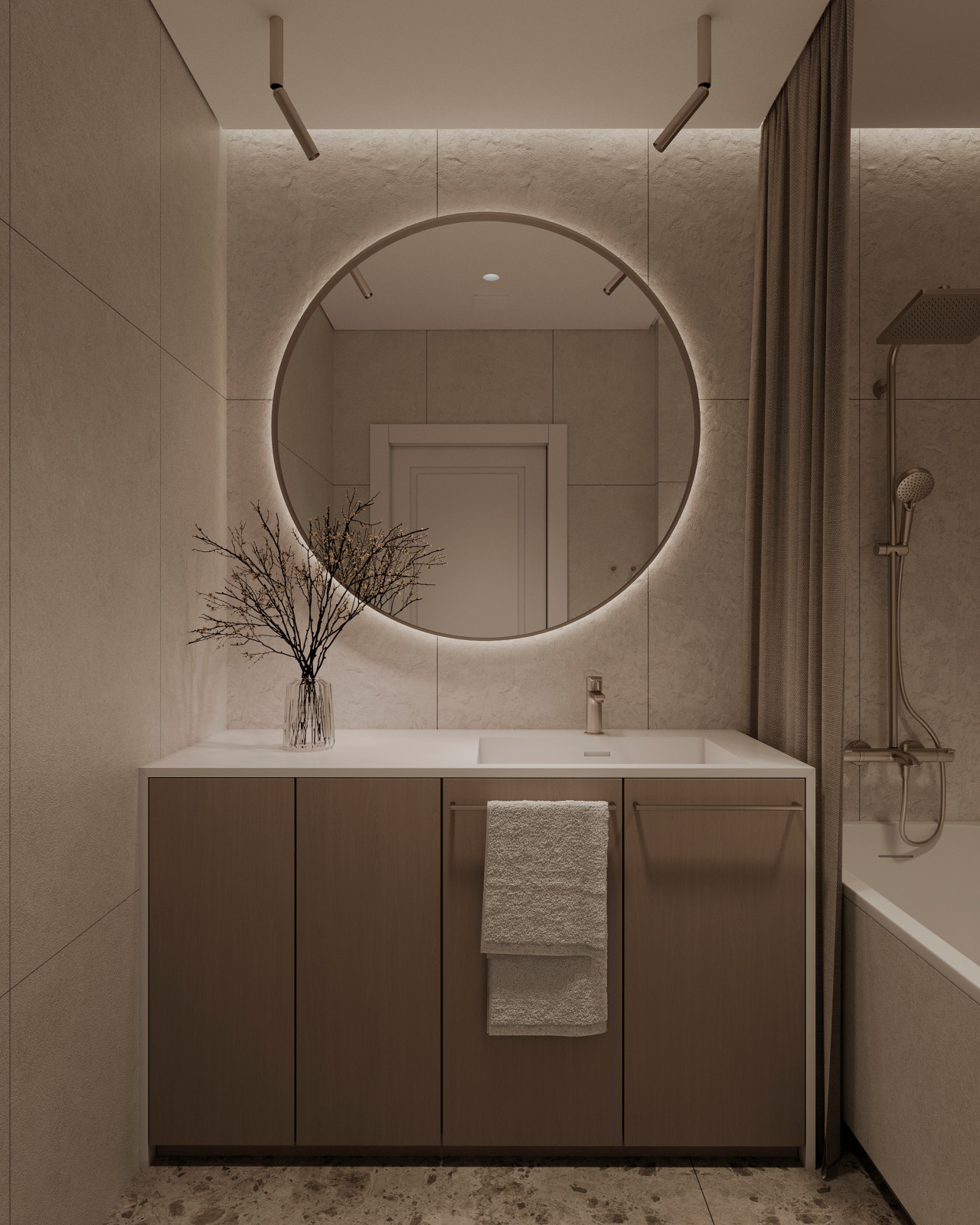 Светлый санузел