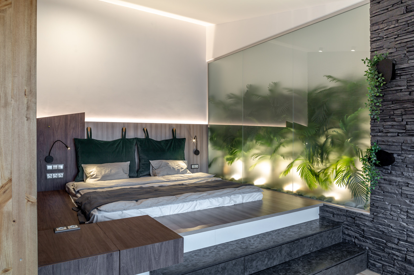 Спальня в джунглях