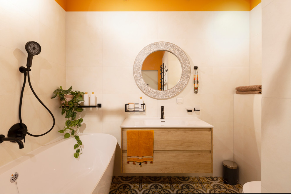 Публикация в IVD.ru Однокомнатная квартира с этномотивами