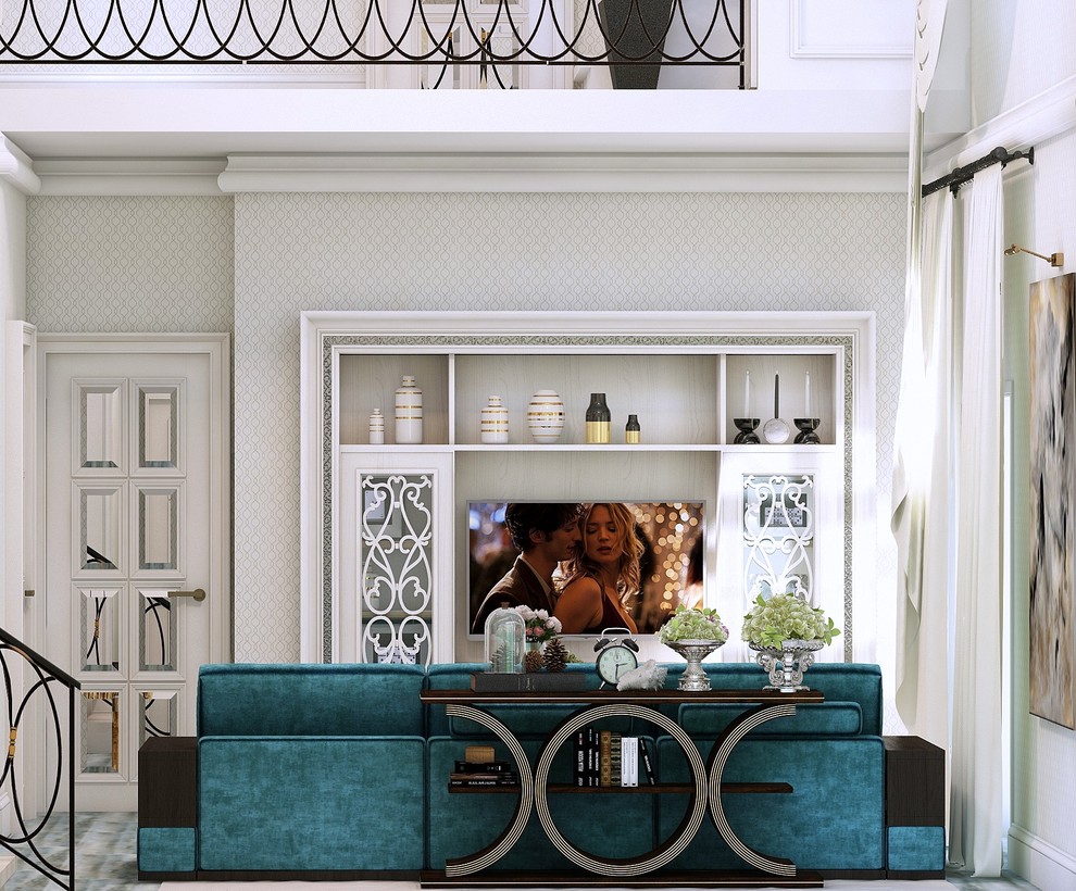 Гостиная в частном доме