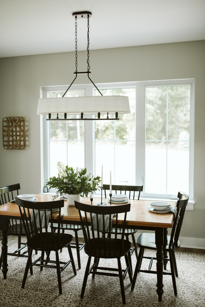 Design ideas for a country dining room in Grand Rapids.