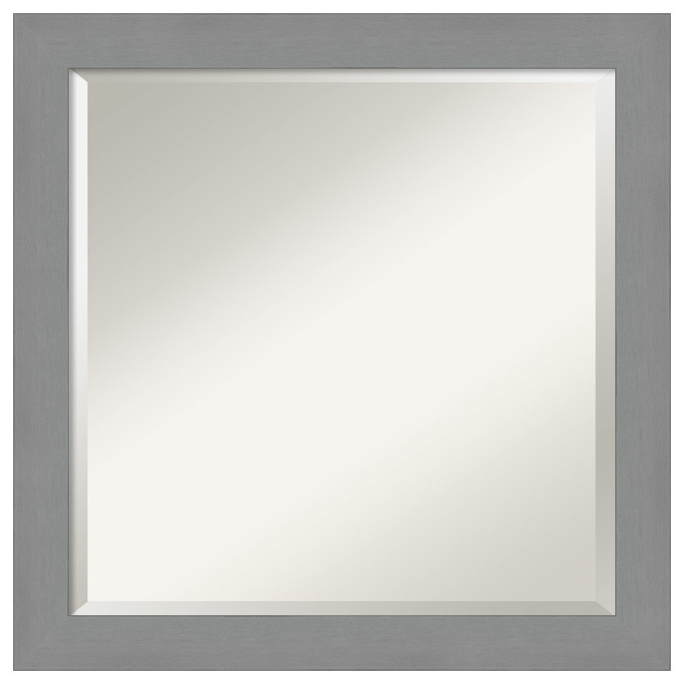 Thing you should know about bathroom mirrors and wall mirrors. wall mirror bathroom vanity mirror brushed nickel outer size 24 x 24
