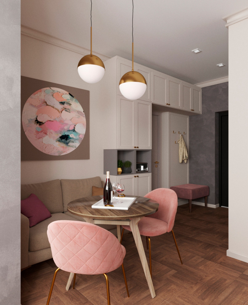 #Шик_в_однушке - кухня-коридор