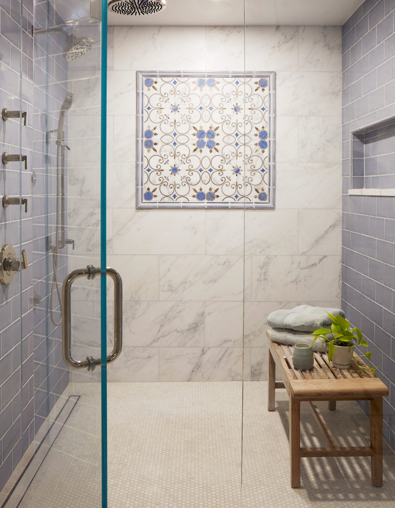 Primary Bathroom Shower - Transitional - Bathroom - Chicago - by Epic ...