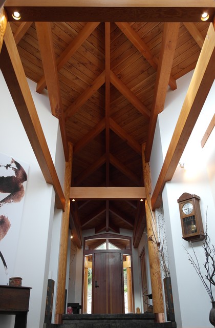 Entry Ceiling Detail trendy-entre