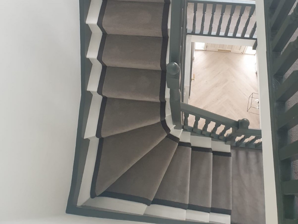 Modern Victorian Townhouse Staircase