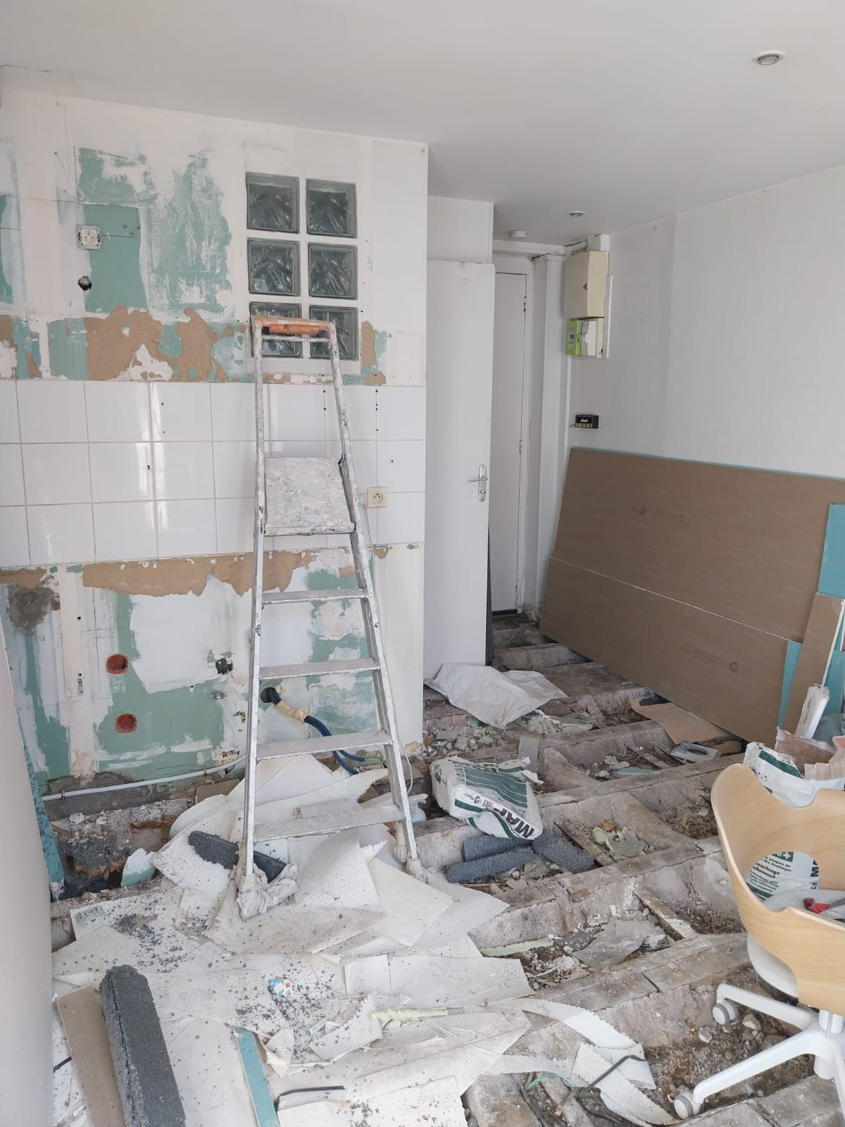 Projet Ternes, rénovation d'un studio de 17m2