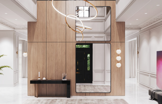 Classical Mansion nyklassisk-entre