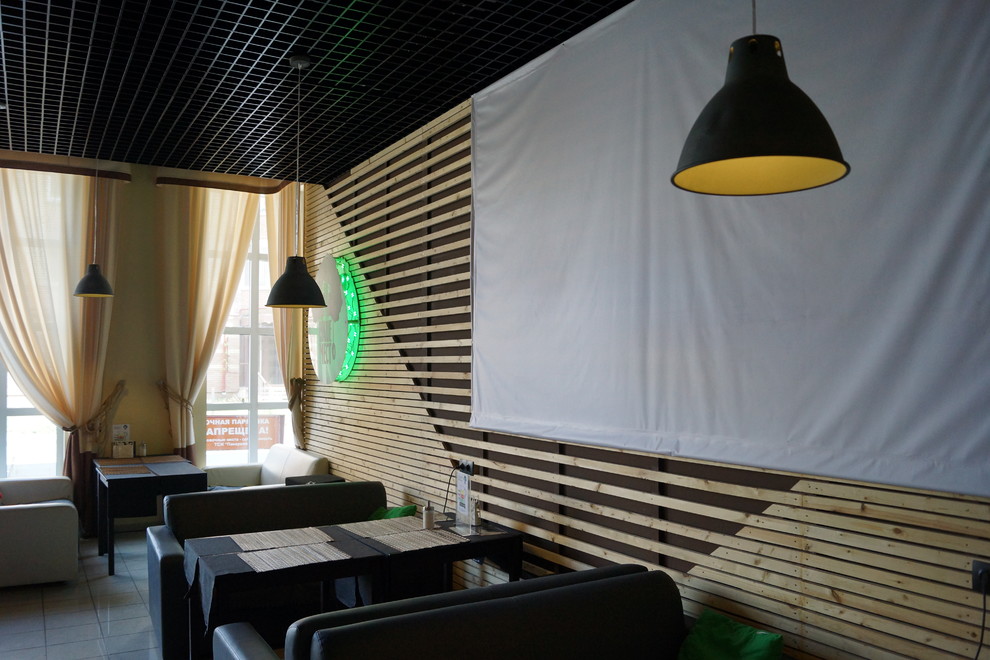 Ремонт помещения под кальянную "Наше Место"