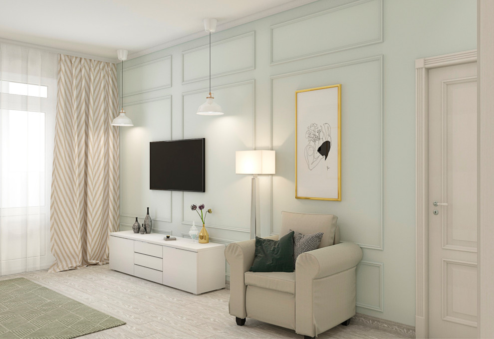 Проект квартиры для молодой девушки в городе Ставрополь.