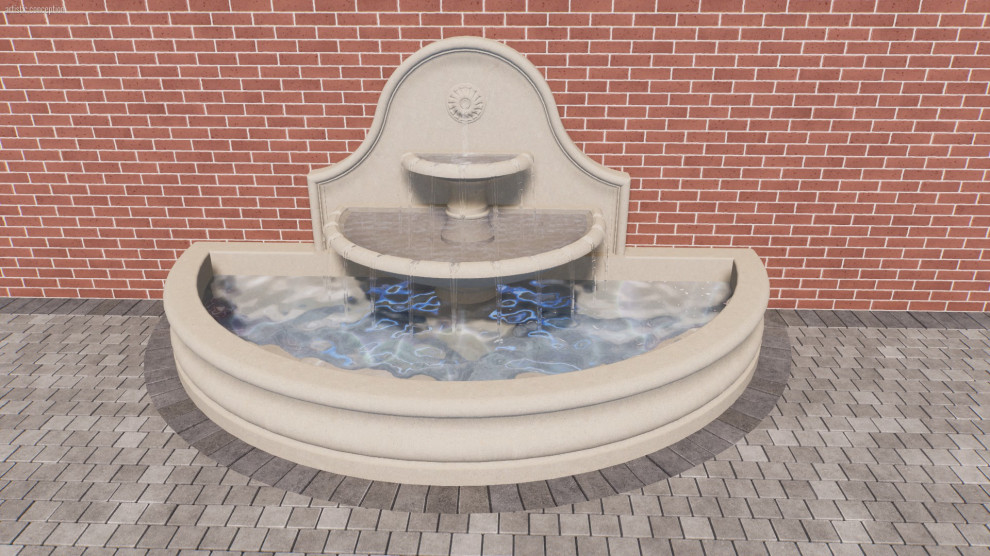 Custom Wall Fountain Design