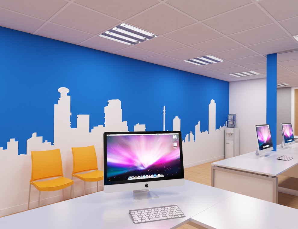 Дизайн офиса "Израильский культурный центр в Москве"