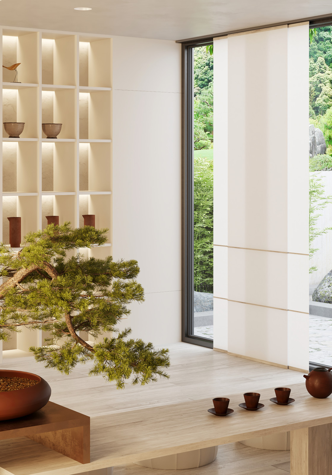 Дом в стиле ваби-саби