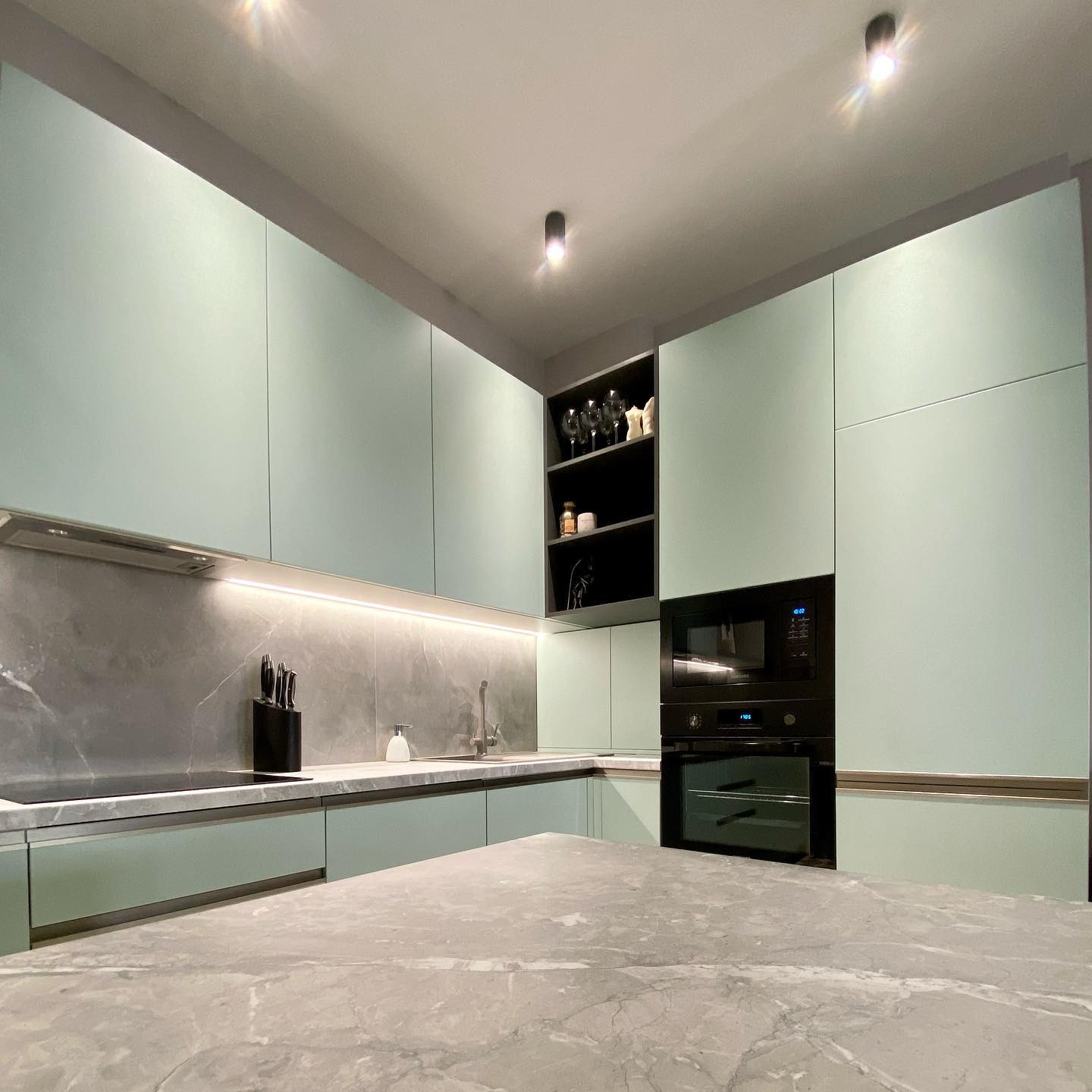 Кухня Лэйксприн на заказ от дизайнера