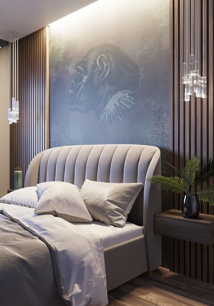 Квартира с тремя спальнями,  площадью 144 м 2