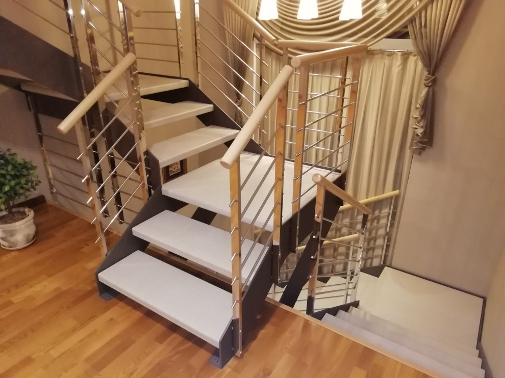 лестница дуб