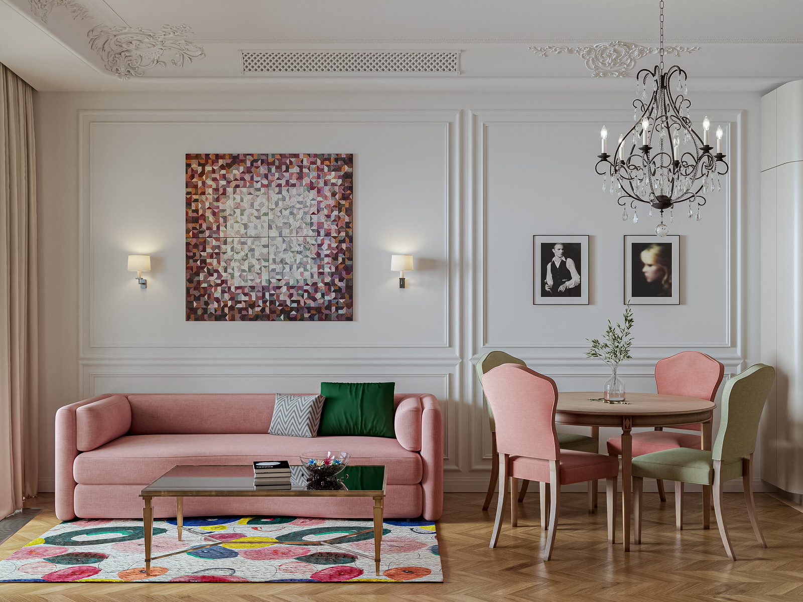 ФРАНЦУЗСКАЯ КЛАССИКА В АПАРТАМЕНТАХ У МОРЯ