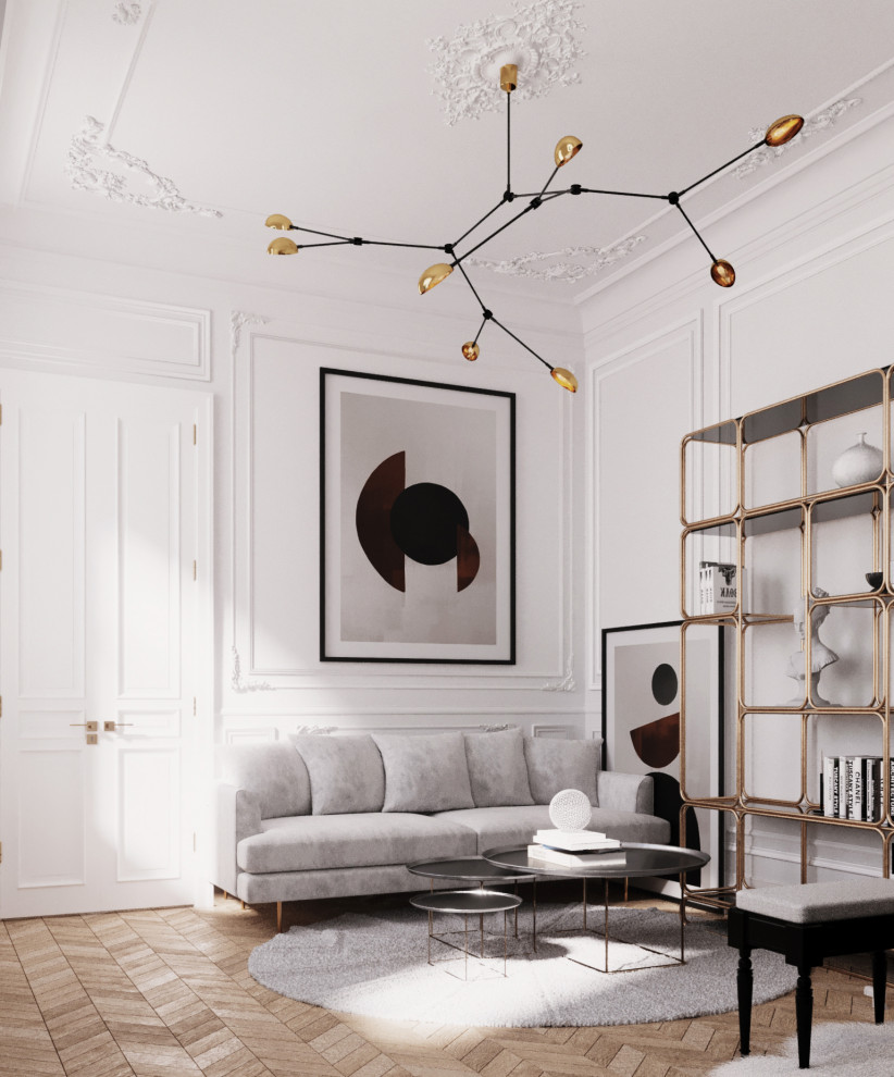 Квартира во французском стиле