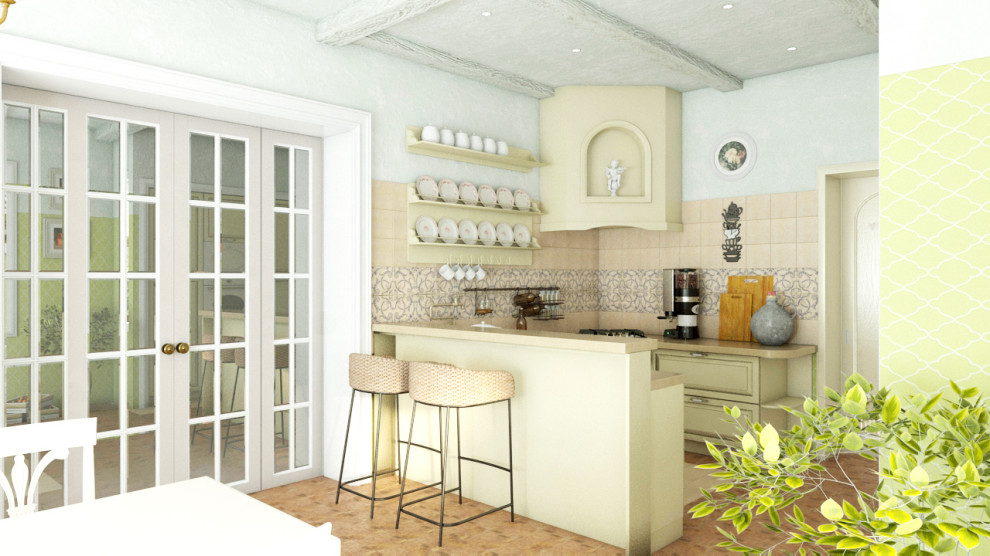 Городской прованс. Дизайн интерьера частного дома