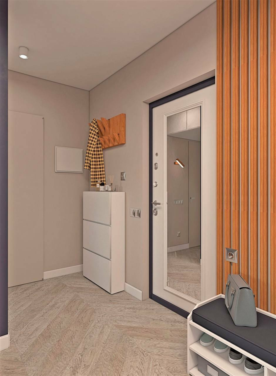 Дизайн проект в ЖК Среда 60м²