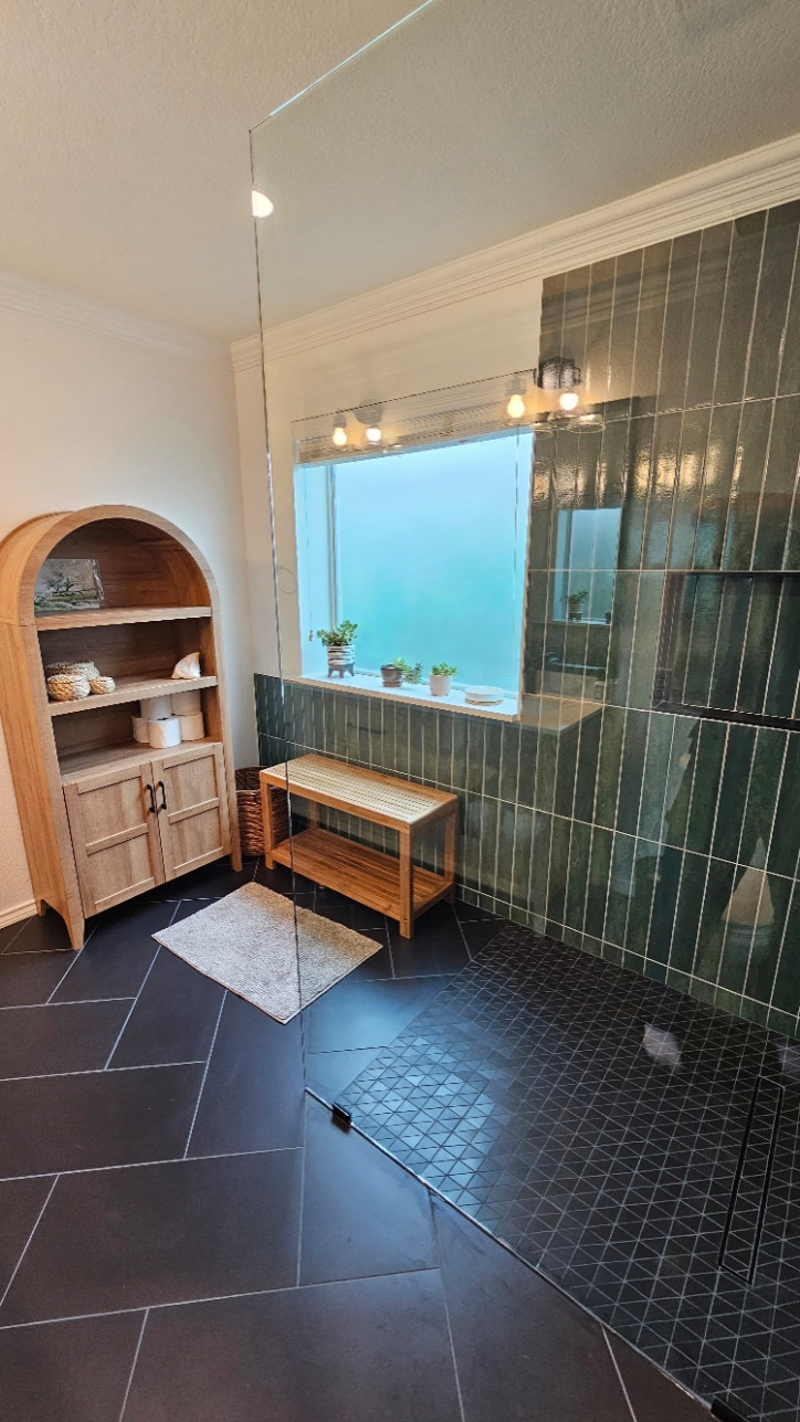 McKinney TX - Elizabeth Full Maste Bathroom Remodeling