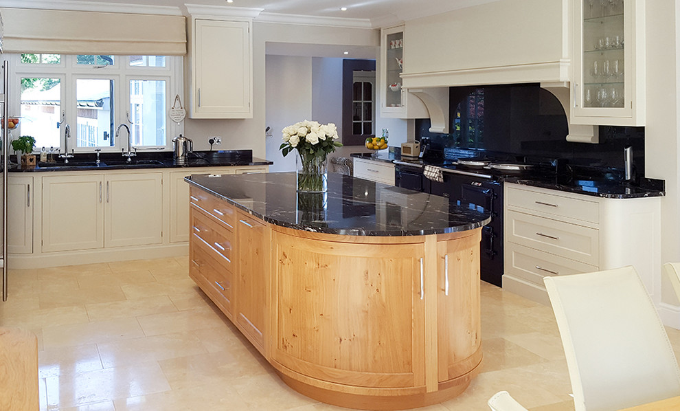 Photo of a transitional kitchen in Kent.