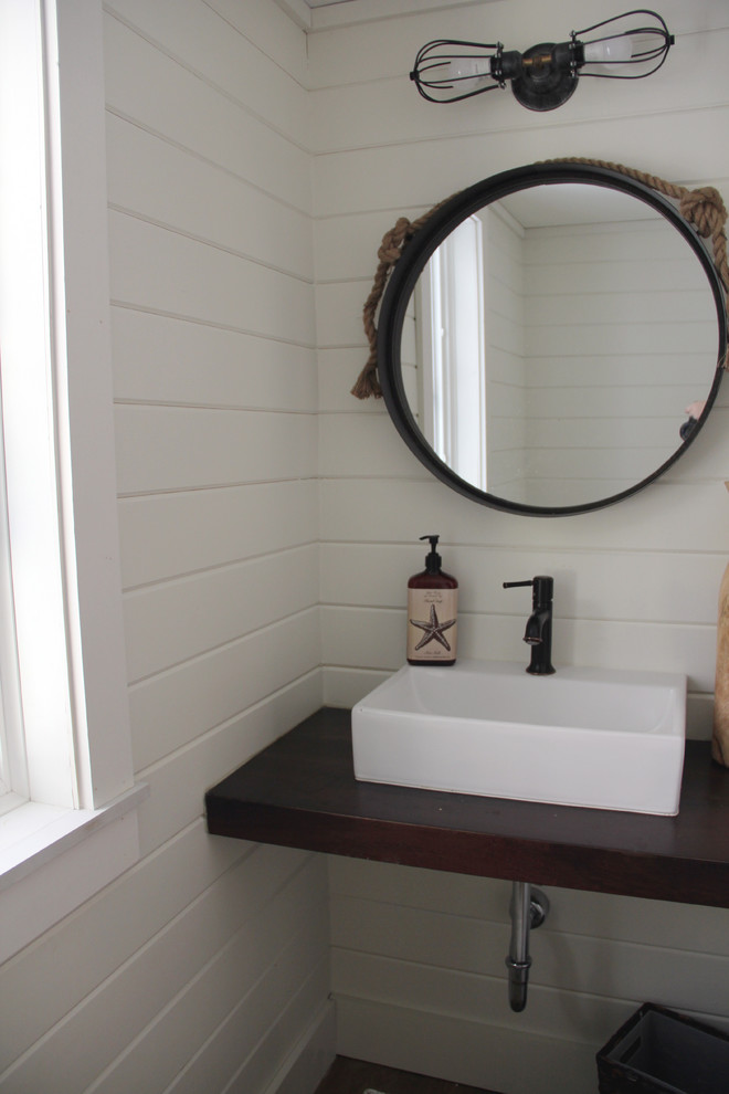 The Beach House - Beach Style - Powder Room - Other - by Lord & Lady ...