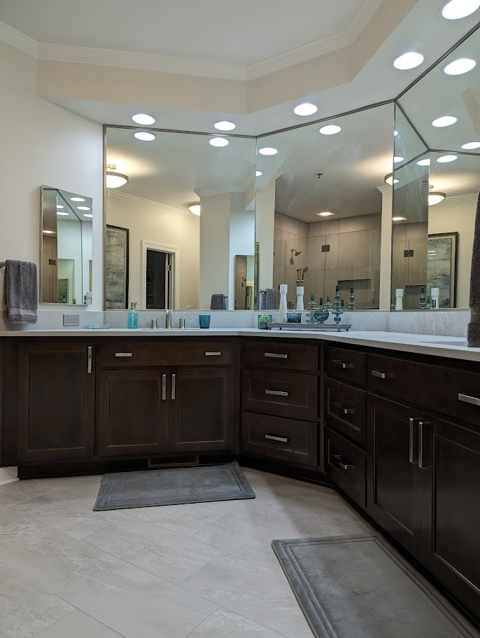 Contemporary  Master Bath