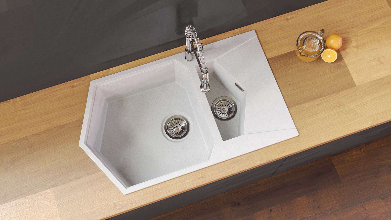 Кухонная мойка KitKraken Pond