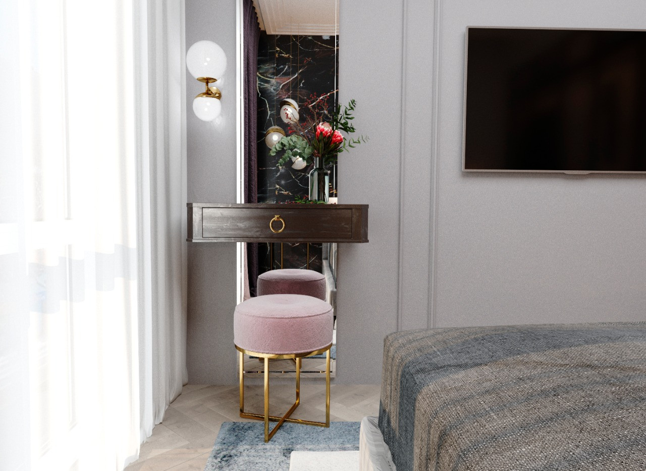 Проект: квартира 60 м2 на Королева, г. Санкт-Петербург