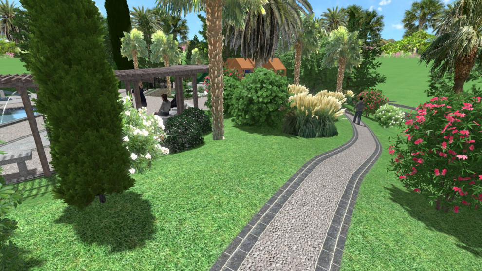 Детская площадка для санатория.