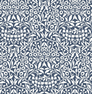 Navy Darcy Peel & Stick Wallpaper - Contemporary - Wallpaper - by