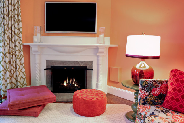 Living Room eclectique-salon