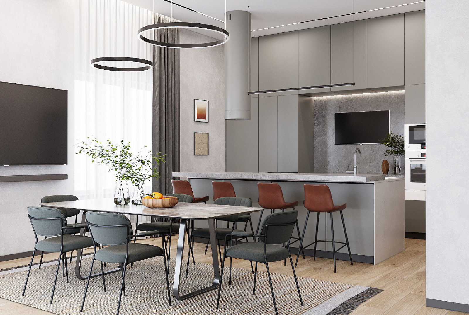 Редизайн кухни в загородном доме, г.Ижевск