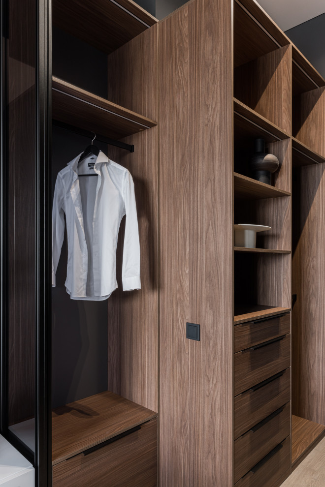 Квартира для активной семьи в минималистичном стиле