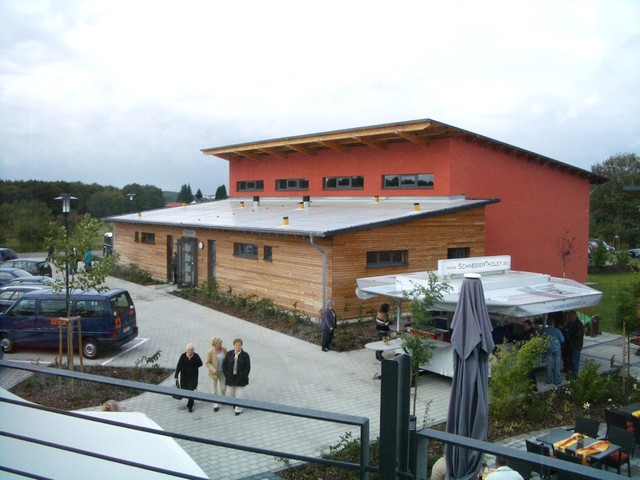 CFK,Turnhalle modern-fasad