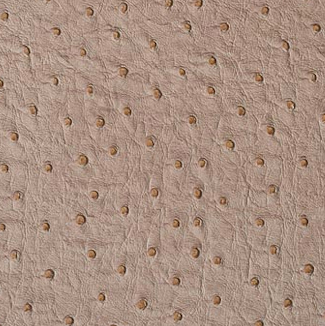 Emu Ostrich Upholstery Faux Leather, Mocha, 20 Yards
