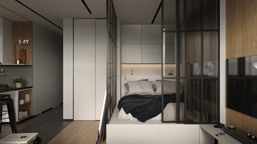 Квартира-студия для молодой пары