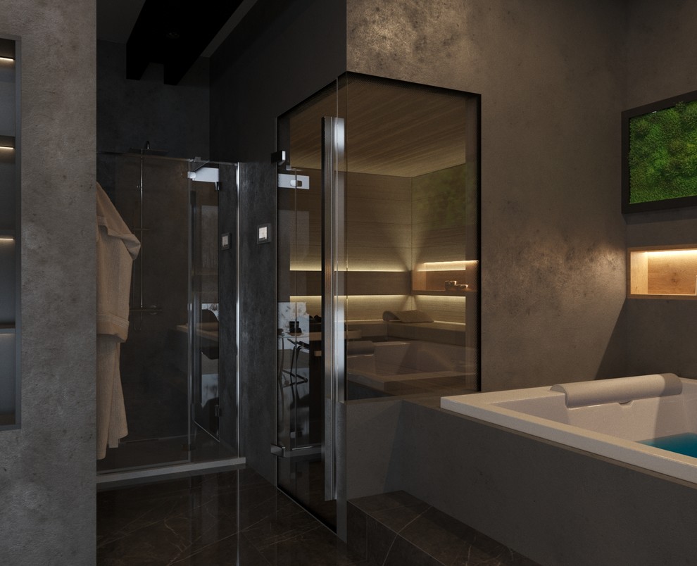 Проект первого этажа дома в г. Выборг, 100кв.м.