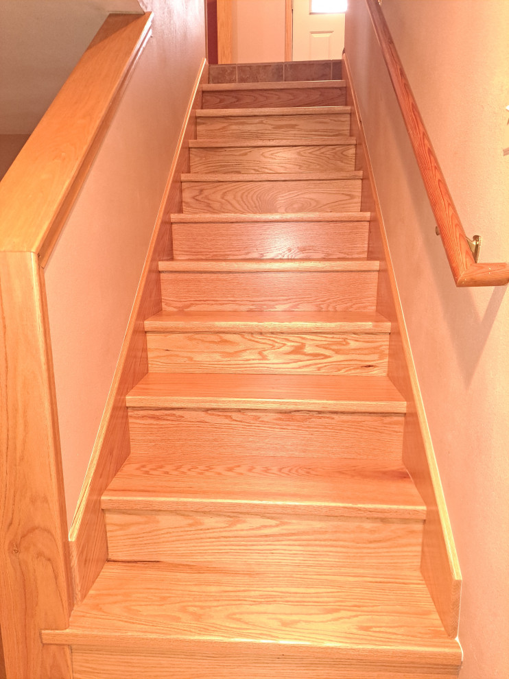 Wamego | New Wood Stairs and Flooring