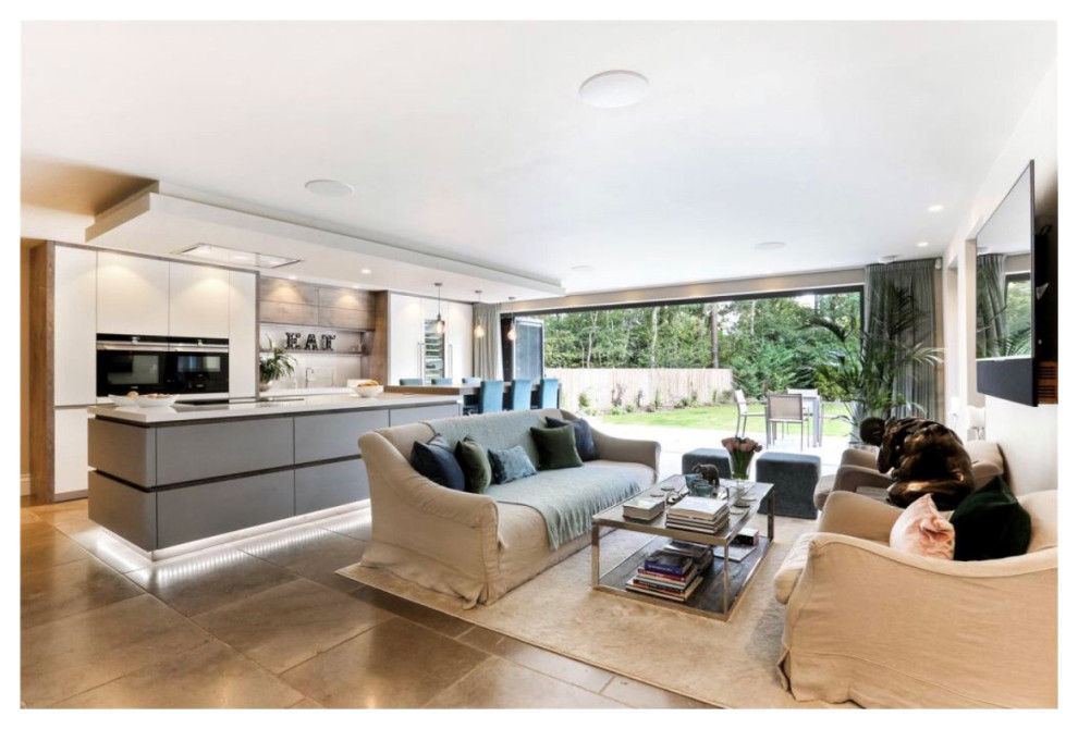 Chill out area in beautiful kitchen